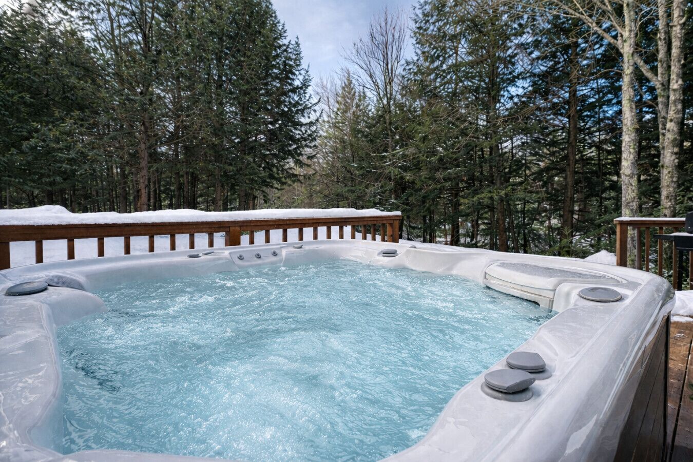 Bain à remous extérieur