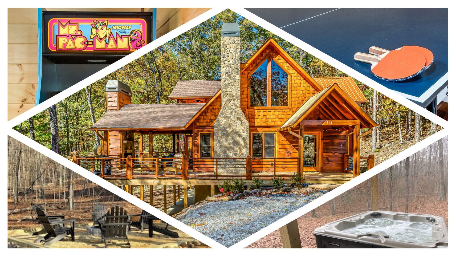 Fall Leaf Specials! ➖Hot Tub➖Outdoor Fireplace➖Fire Pit ➖Blue Ridge