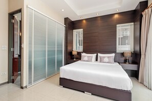 Villa de lujo | 4 habitaciones, ropa de cama de alta calidad y camas Select Comfort 