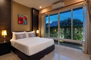 4 habitaciones, ropa de cama de alta calidad y colchones Select Comfort 