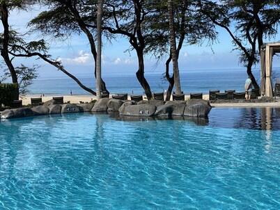 Epic Unit XMAS 20-27 AVAIL-Step onto Hapuna Beach from Lage Lanai w/ Plunge Pool