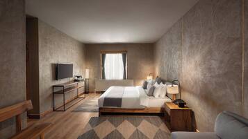 Habitación Club, 1 cama doble | Ropa de cama de alta calidad, colchones viscoelásticos, minibar