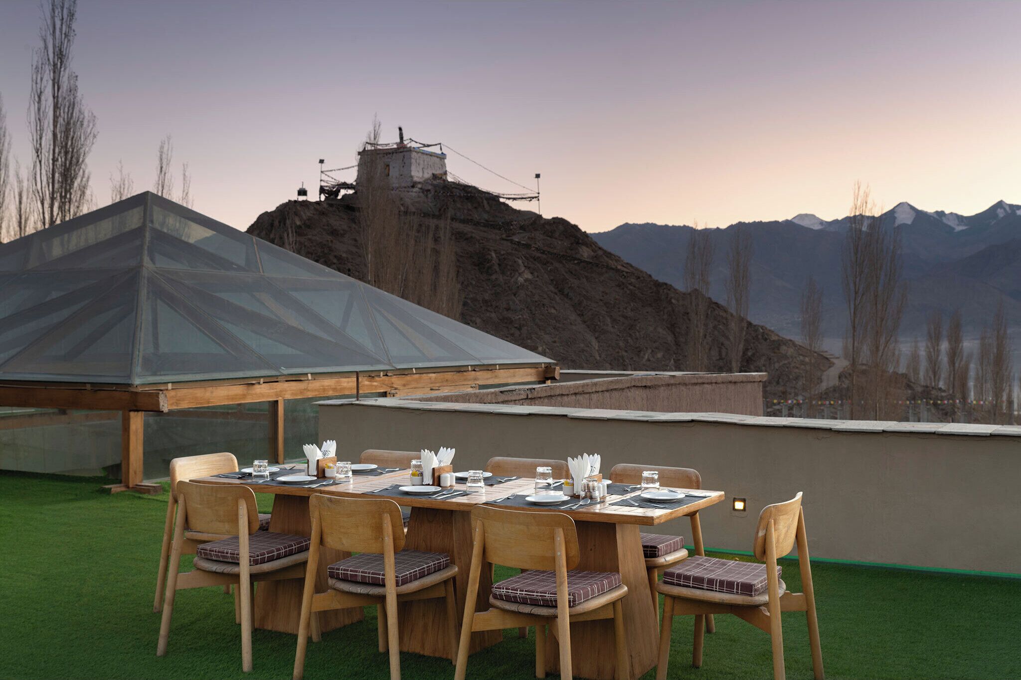 Terrasse sur le toit