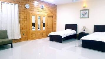 Quarto duplo luxo | Wi-Fi de cortesia