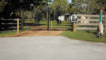Cabin, 1 Bedroom, Smoking, Garden View | Property entrance