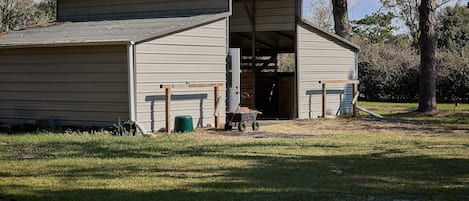 Cabane, 1 chambre, fumeur, vue jardin | Extérieur