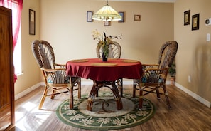 Shared Dormitory, 1 Bedroom, Smoking, Patio | Dining room