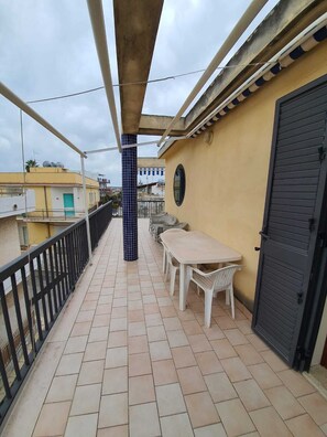 Apartment, 3 Schlafzimmer, Raucher | Balkon
