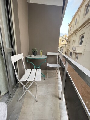 Apartamento, 1 quarto, sacada | Sacada