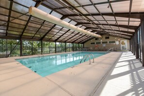 Indoor pool, a heated pool - WALK IN, Pointe Royale, Arcade, Indoor Pool (Branson)