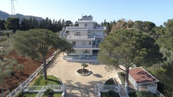 Facciata della struttura