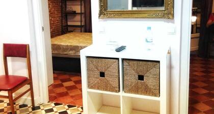 Renovated apartment 10 min from Atocha with AA and Wifi