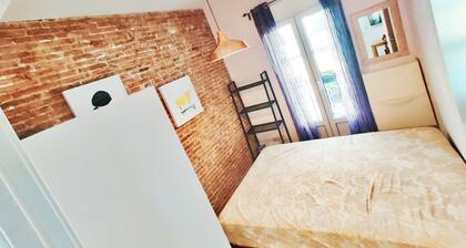 Renovated apartment 10 min from Atocha with AA and Wifi