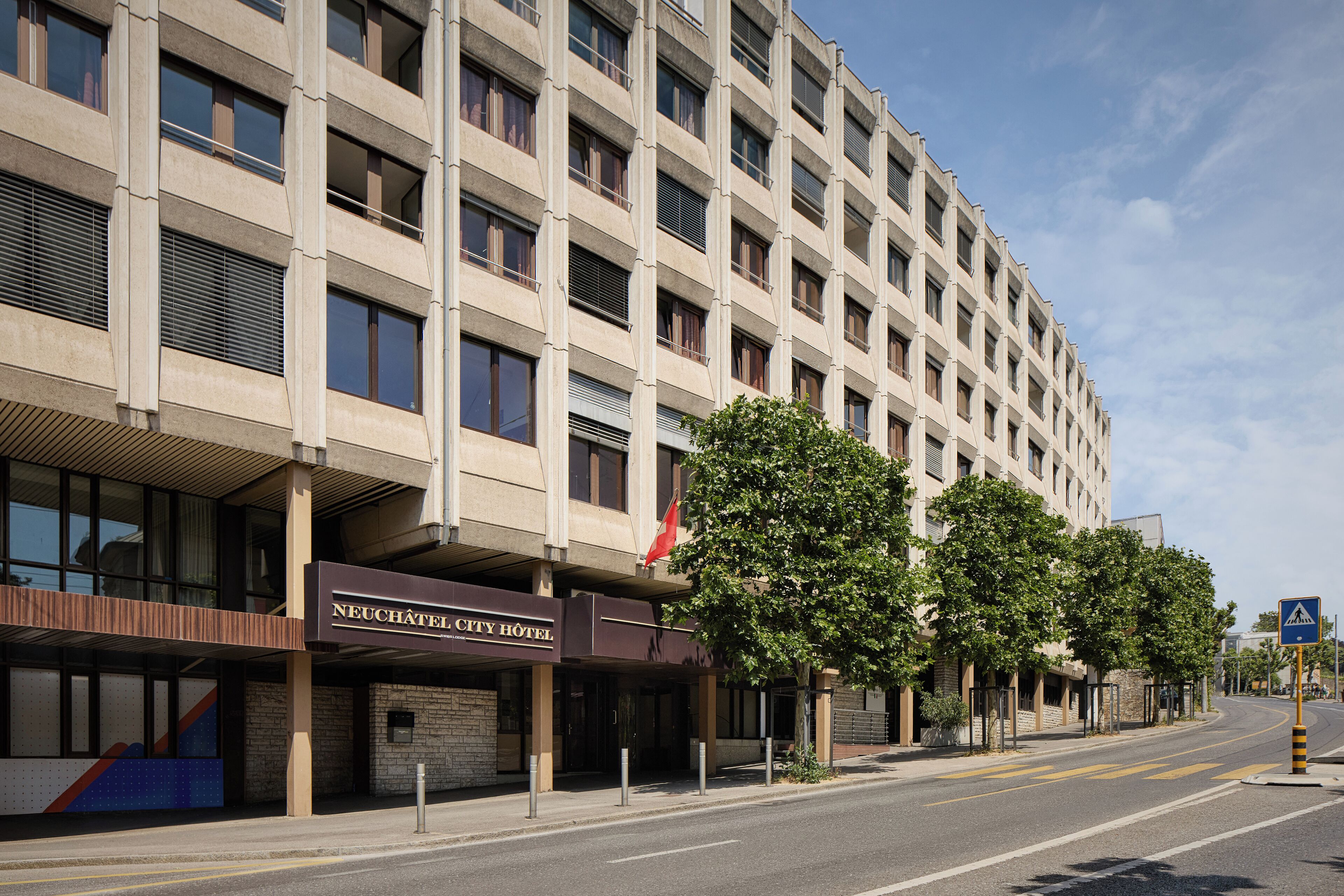 Façade de l’hébergement