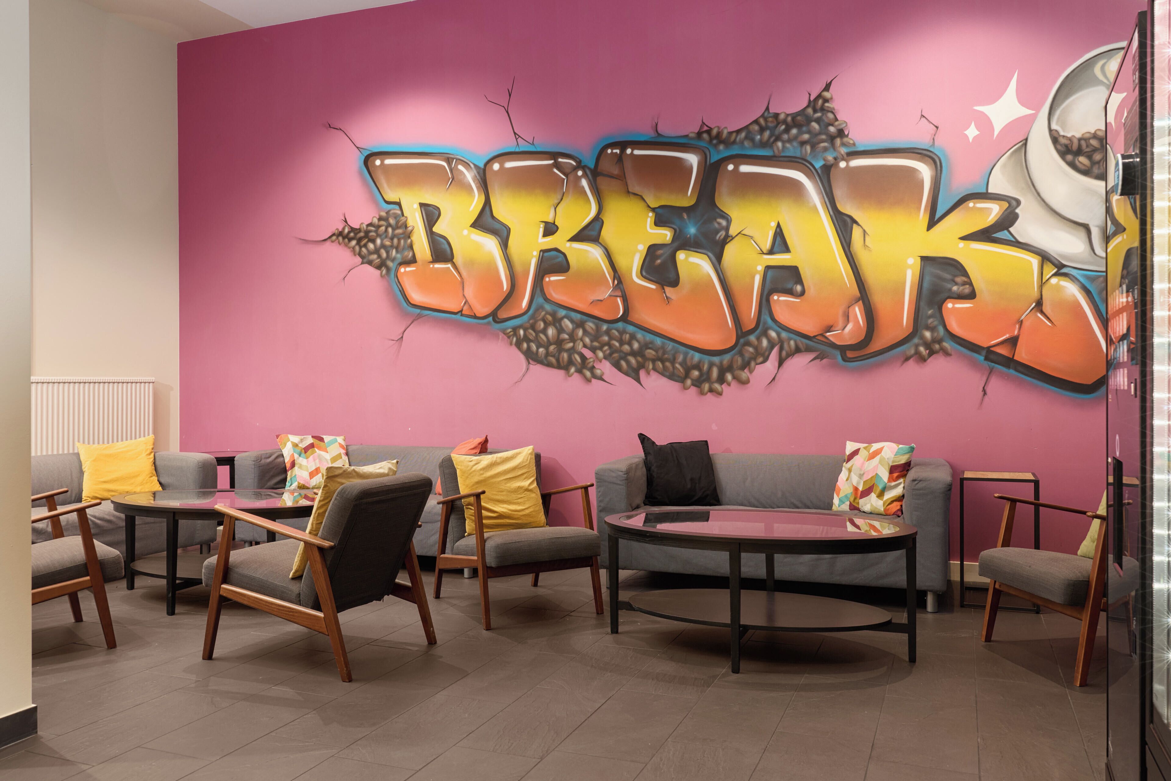 Lobby sitting area