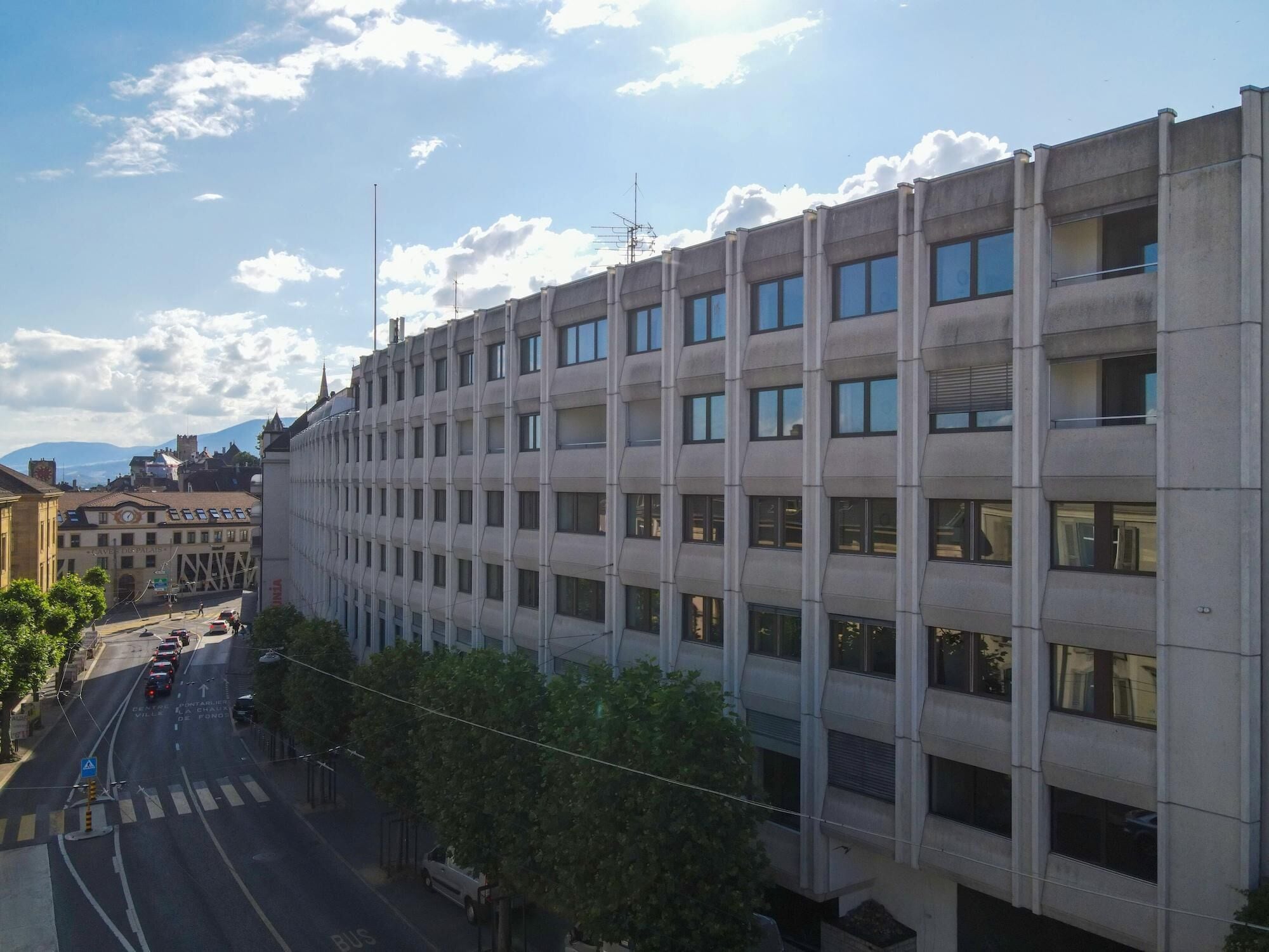 Vue depuis l’hébergement