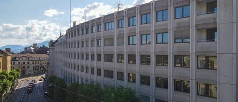 Vue depuis lâhĂ©bergement