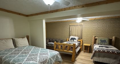 Secluded Luxury Lodge overlooking private 57 acre in Hocking Hills Region