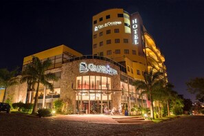 Front of property – evening/night