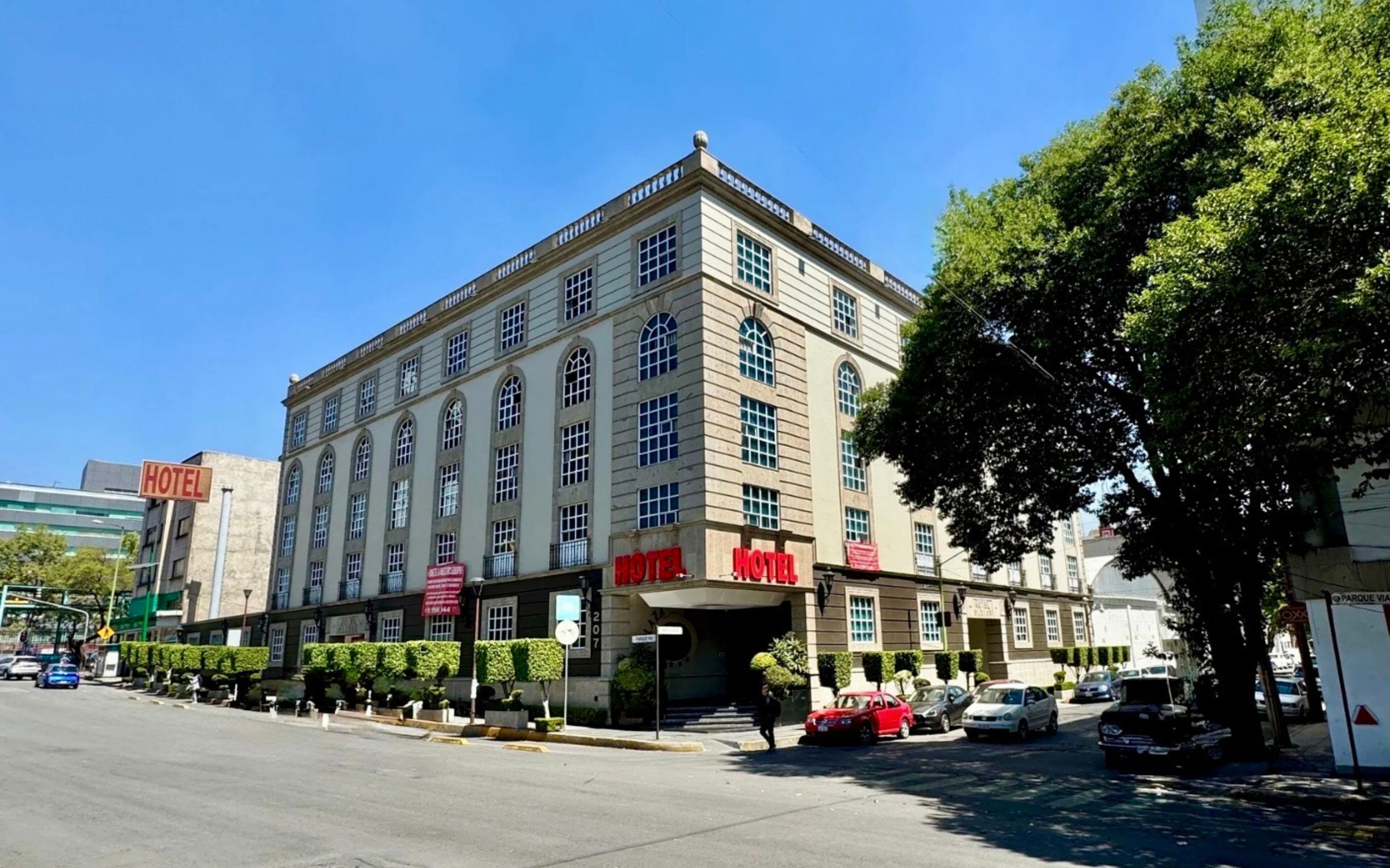 Fassade der Unterkunft