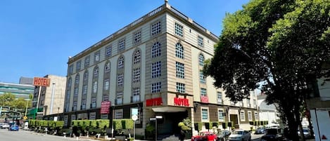 Fassade der Unterkunft