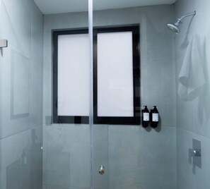 Shower, hair dryer