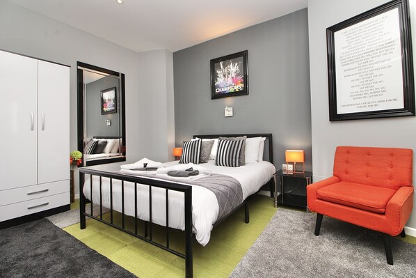 9 bedrooms, iron/ironing board, travel cot, WiFi