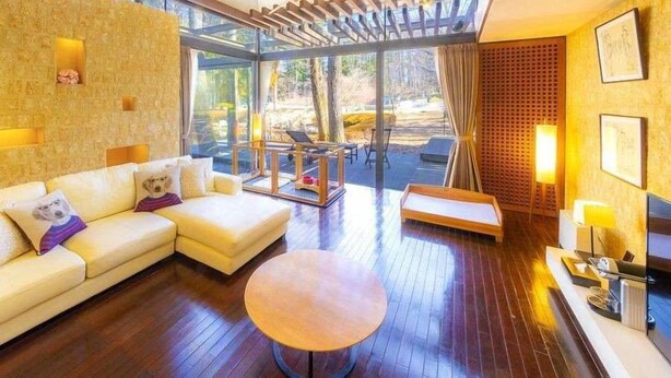 Living room - Forest Village (Fujikawaguchiko)