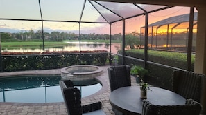 Indoor pool, outdoor pool