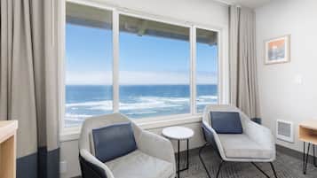 Studio, 1 King-Bett, Meerblick | Strand-/Meerblick