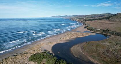 Bodega Bay on the Edge of Pacific Ocean