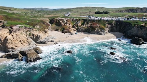Bodega Bay on the Edge of Pacific Ocean