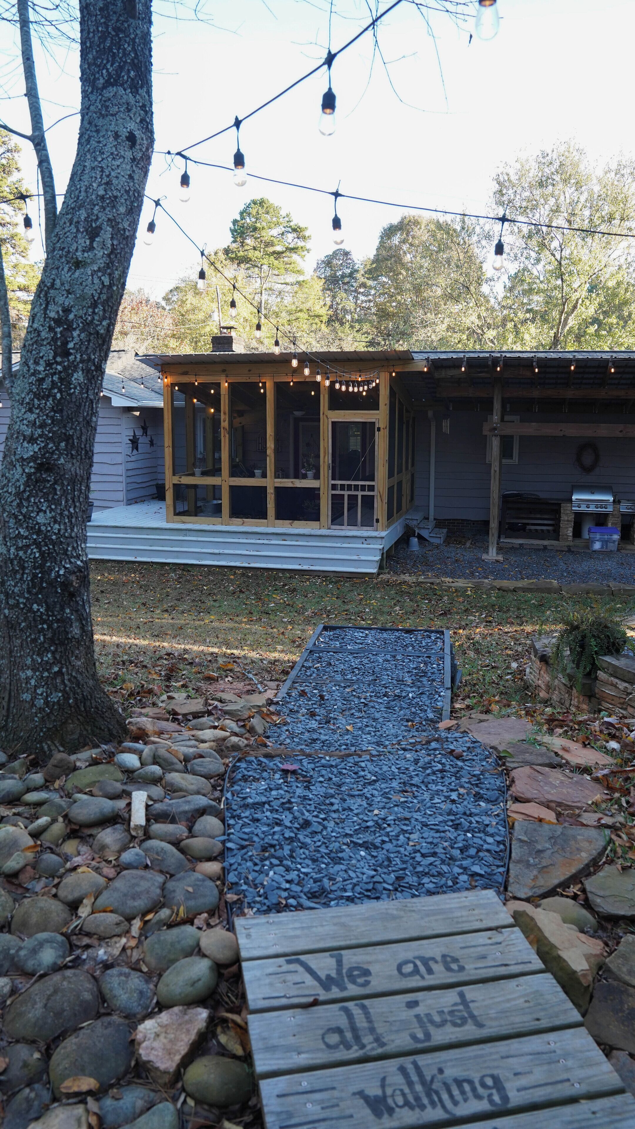 Enceinte de l’hébergement