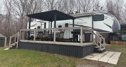 Large Trailer at Sherkston Shores Resort