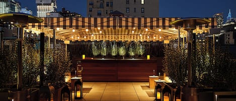 Terrasse sur le toit