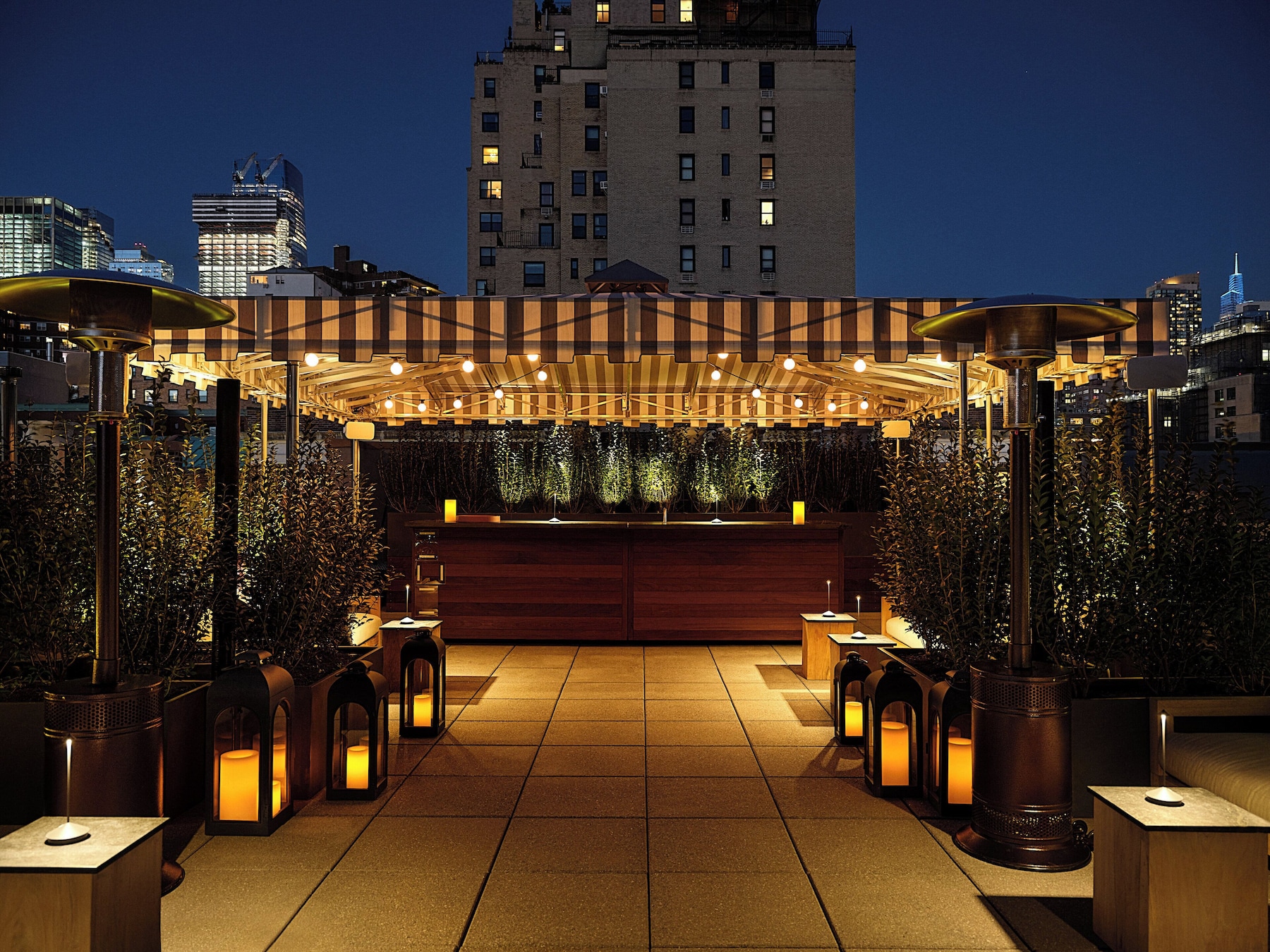 Rooftop terrace