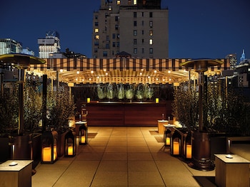 Rooftop terrace at The Moore, a Member of Design Hotels