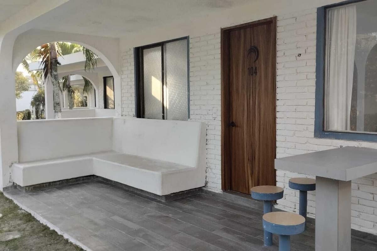 Bungalow Premium, vista a la alberca | Terraza o patio