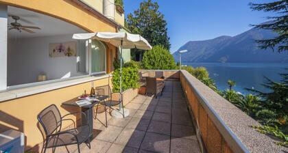 Magnolia Apt. 1 Front Lake, Castagnola (Lugano), Switzerland
