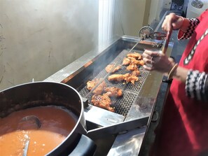 Dining - Fully Furnished One BHK Studio Apartment SA1- room, lobby, kitchen, bathroom (Lucknow)