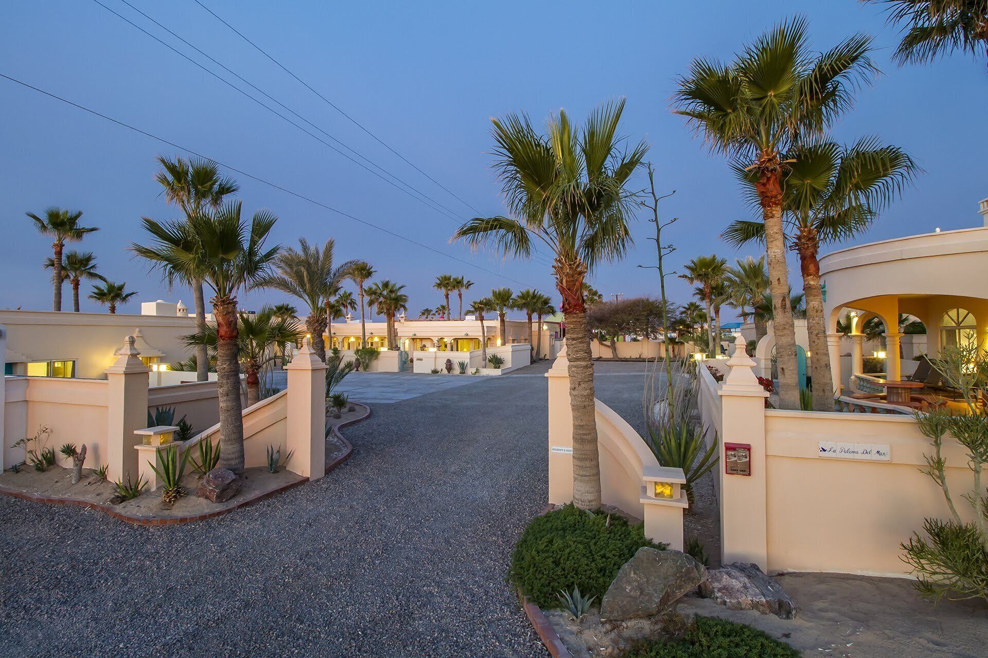 Enceinte de l’hébergement