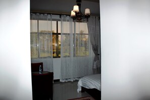 1 室のベッドルーム、ベッドシーツ