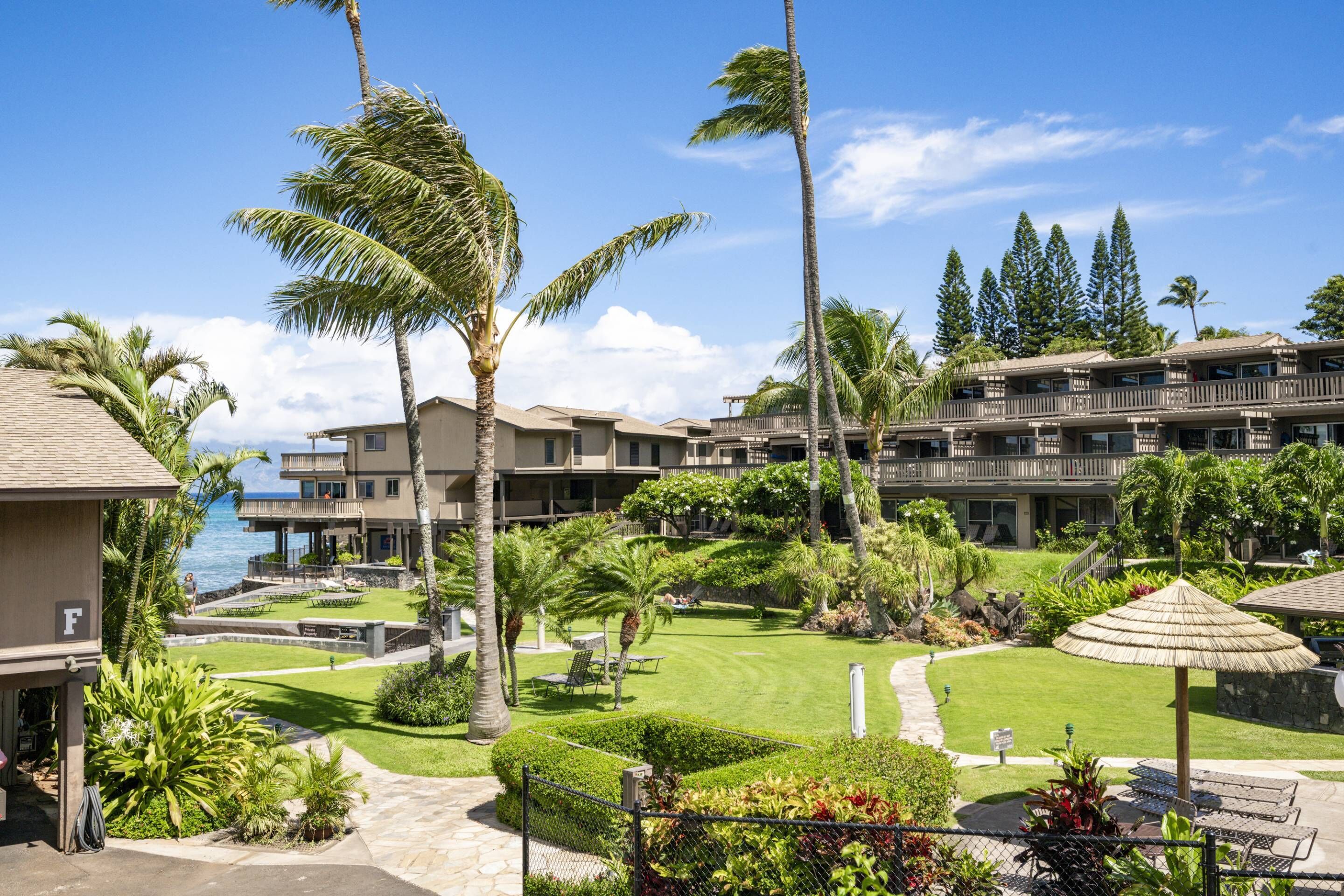 From the corner of your lanai!