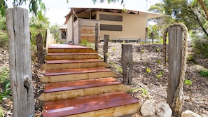 Barraca família (Eco) | Vista do quarto