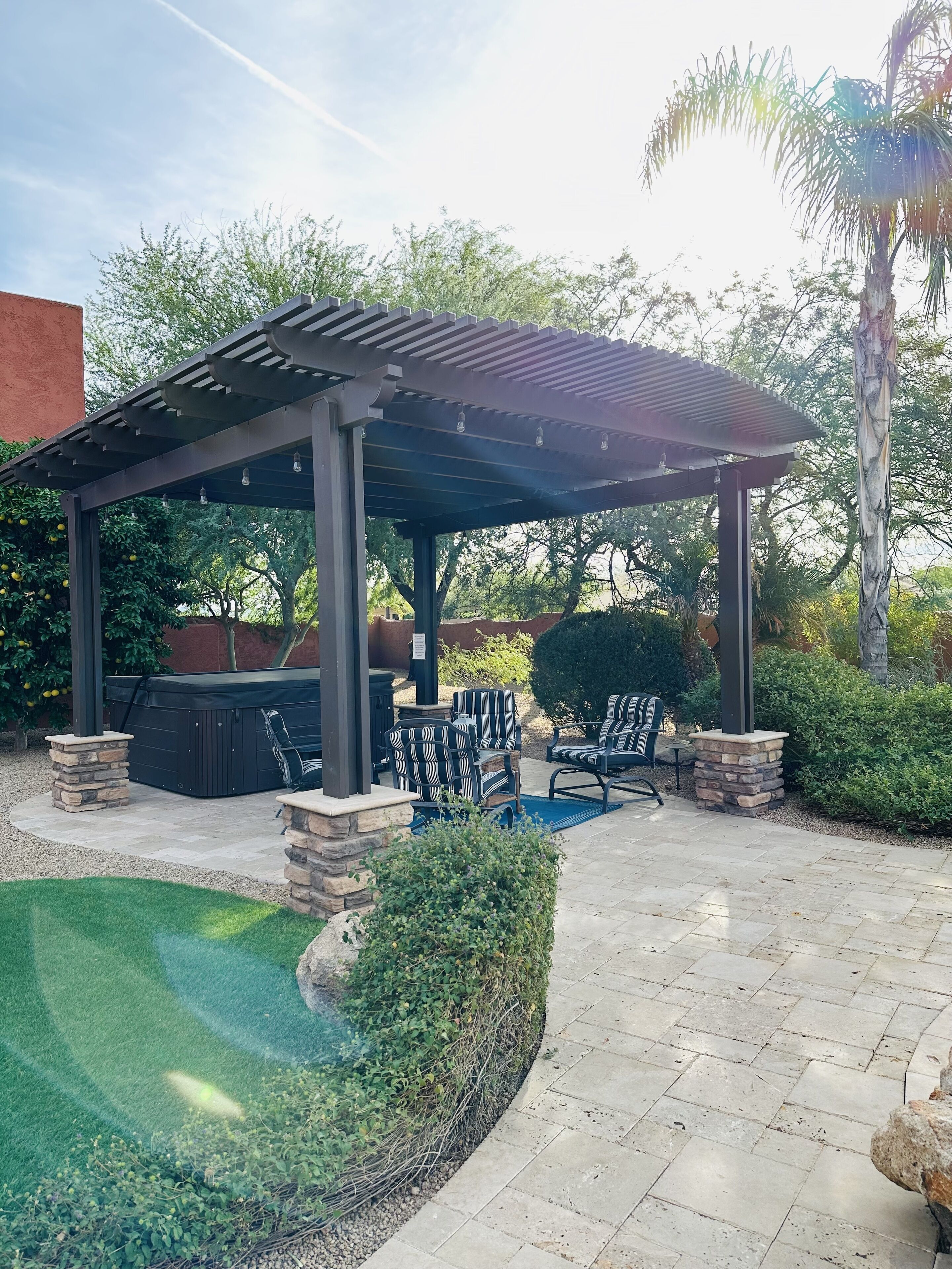 Terrein van de accommodatie