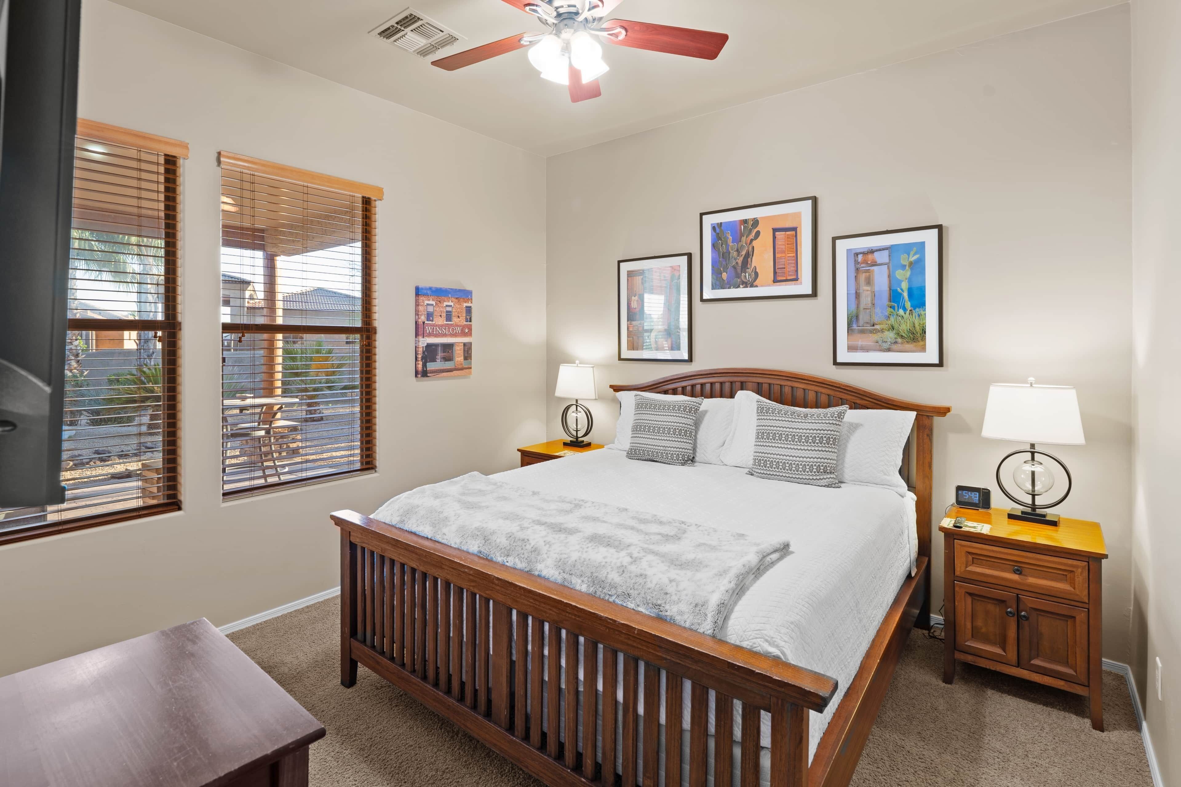 4 slaapkamers, een strijkplank/strijkijzer, wifi, beddengoed