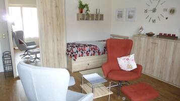 1 Schlafzimmer, Bügeleisen/Bügelbrett, kostenloses WLAN, Bettwäsche