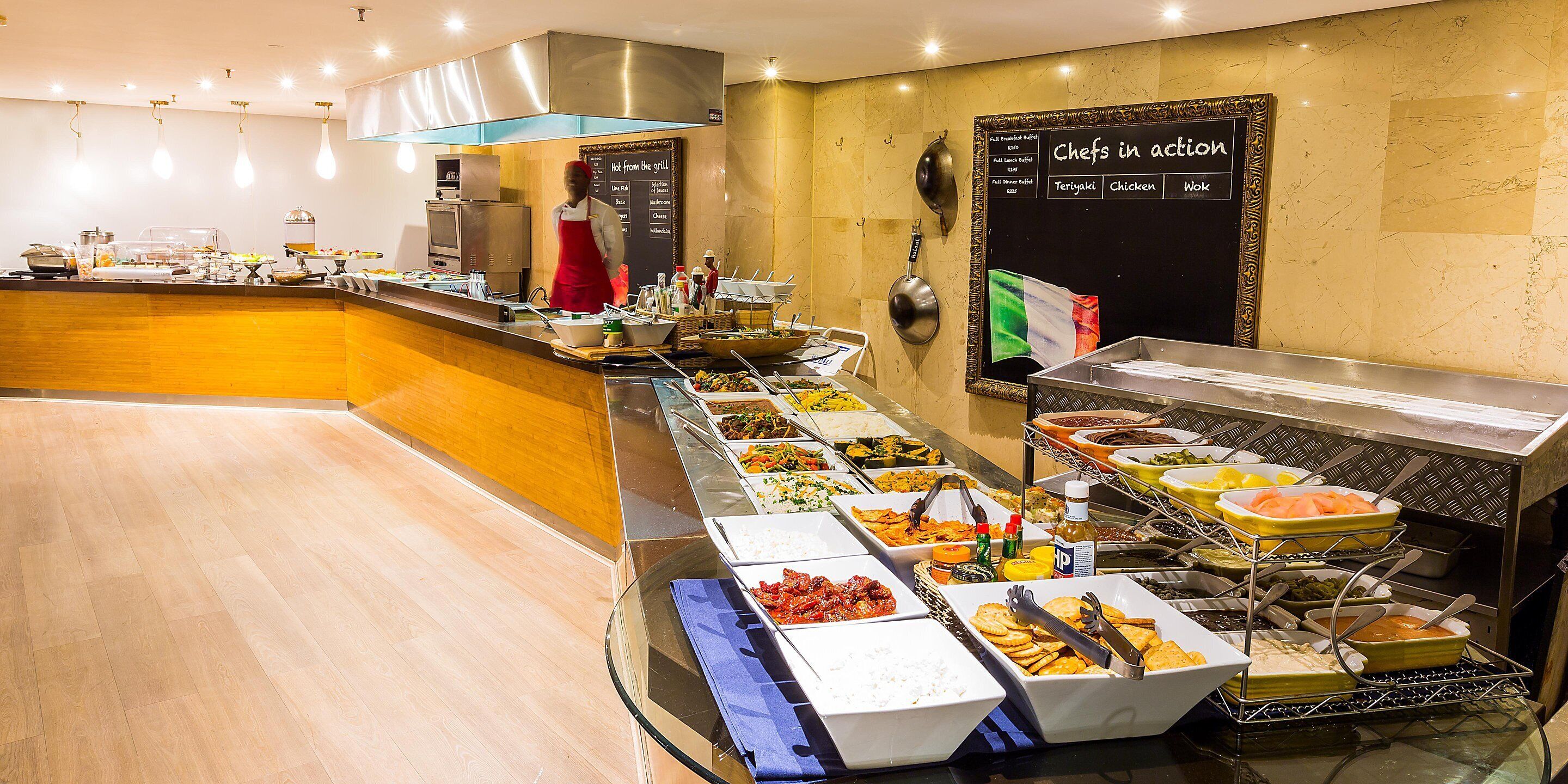 daily english breakfast (zar 225 per person)