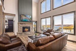 Interior - Perfect Branson Lake Getaway • Modern Lakefront Home + Free Resort Amenities (Kimberling City)