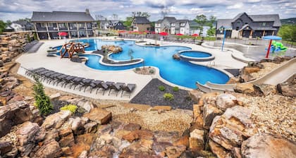 Luxury 5BR Lake Villa w/ Dock, Slips, Pools & Gym | Serenity Shores